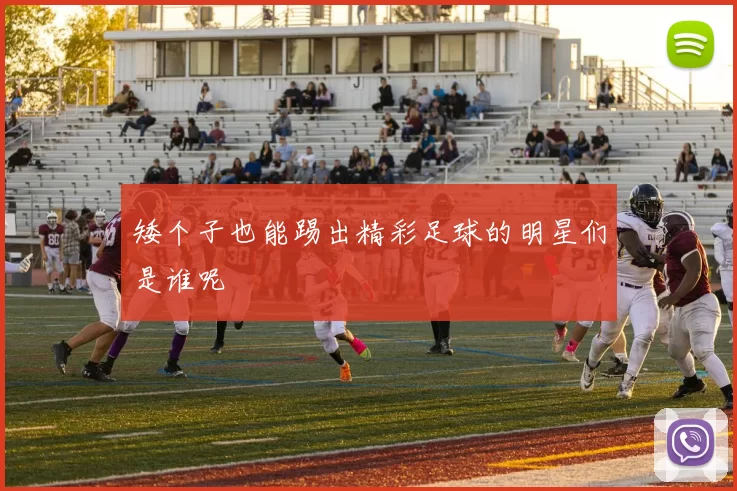 矮个子也能踢出精彩足球的明星们是谁呢