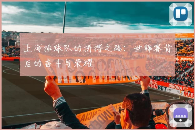 上海排球队的拼搏之路：世锦赛背后的奋斗与荣耀