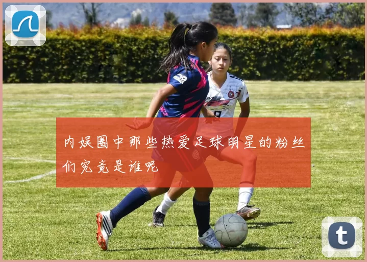 内娱圈中那些热爱足球明星的粉丝们究竟是谁呢