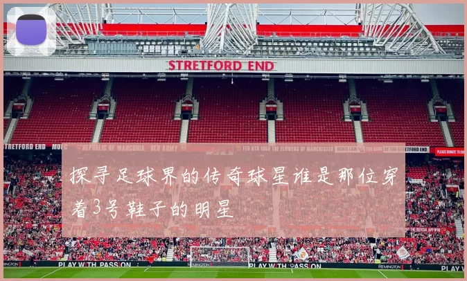 探寻足球界的传奇球星谁是那位穿着3号鞋子的明星