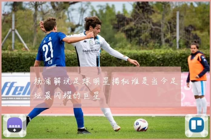 杨浦解说足球明星揭秘谁是当今足坛最闪耀的巨星